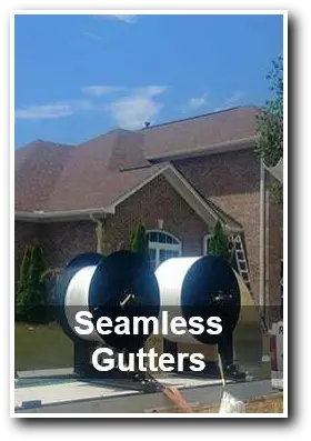 Seamless Gutters  - Jet Solutions - Roofing Company Near Me in Greenville